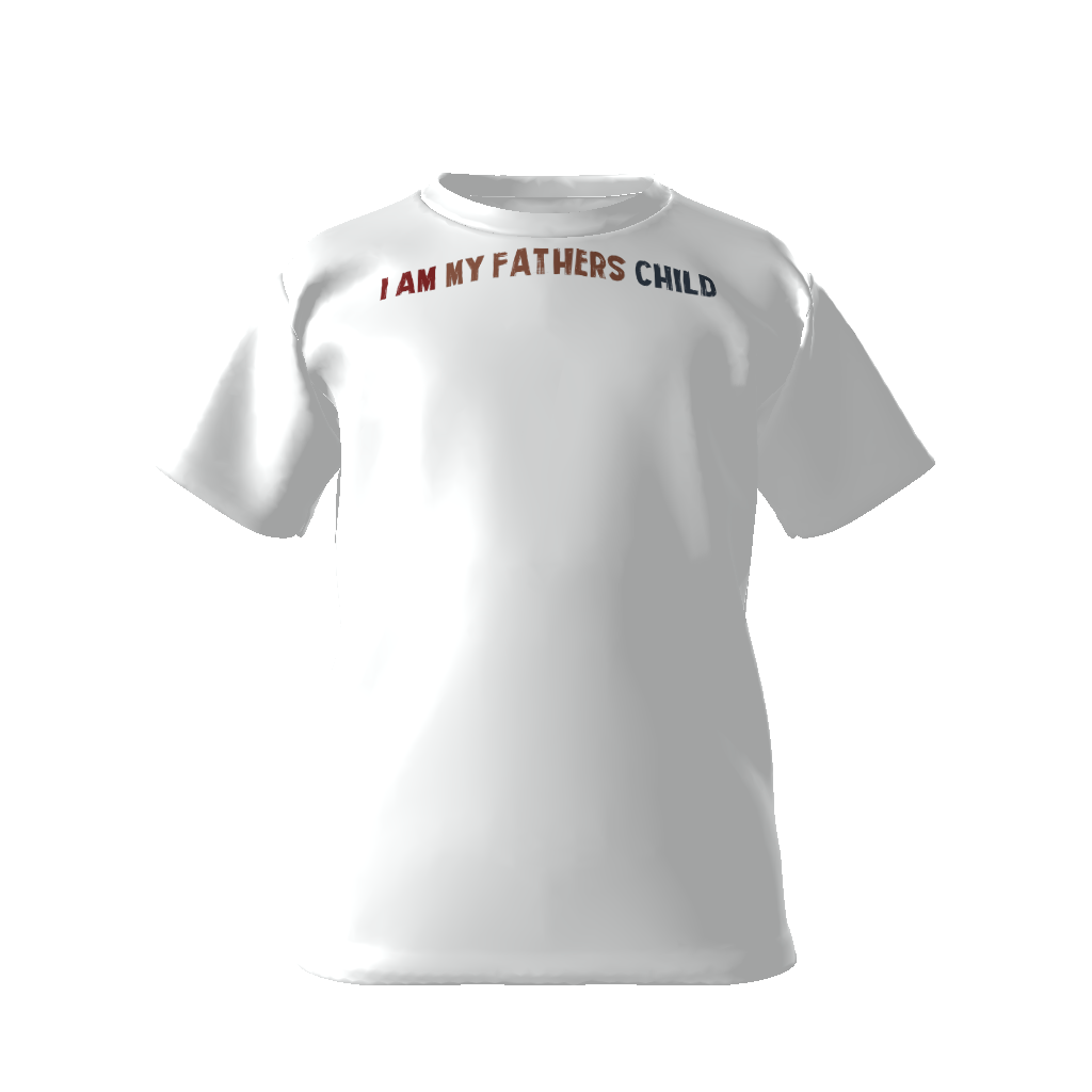 I Am My Fathers Child All-Over Print Kids Softstyle T-Shirt