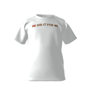 He Did It For Me All-Over Print Kids Softstyle T-Shirt