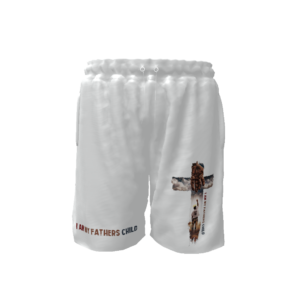 I Am My Fathers Child All-Over Print Men's Basketball Shorts Fast Drying