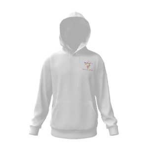 "Everything" that God places my hands on, becomes blessed beyond measure. All-Over Print Unisex Basic Hoodie – 320 GSM