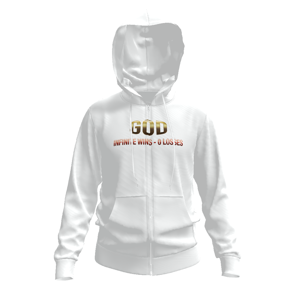 (Undisputed) All-Over Print Men's Zip Hoodie – 320 GSM